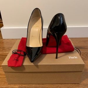 Christian Loubtin SoKate 120 Black patent